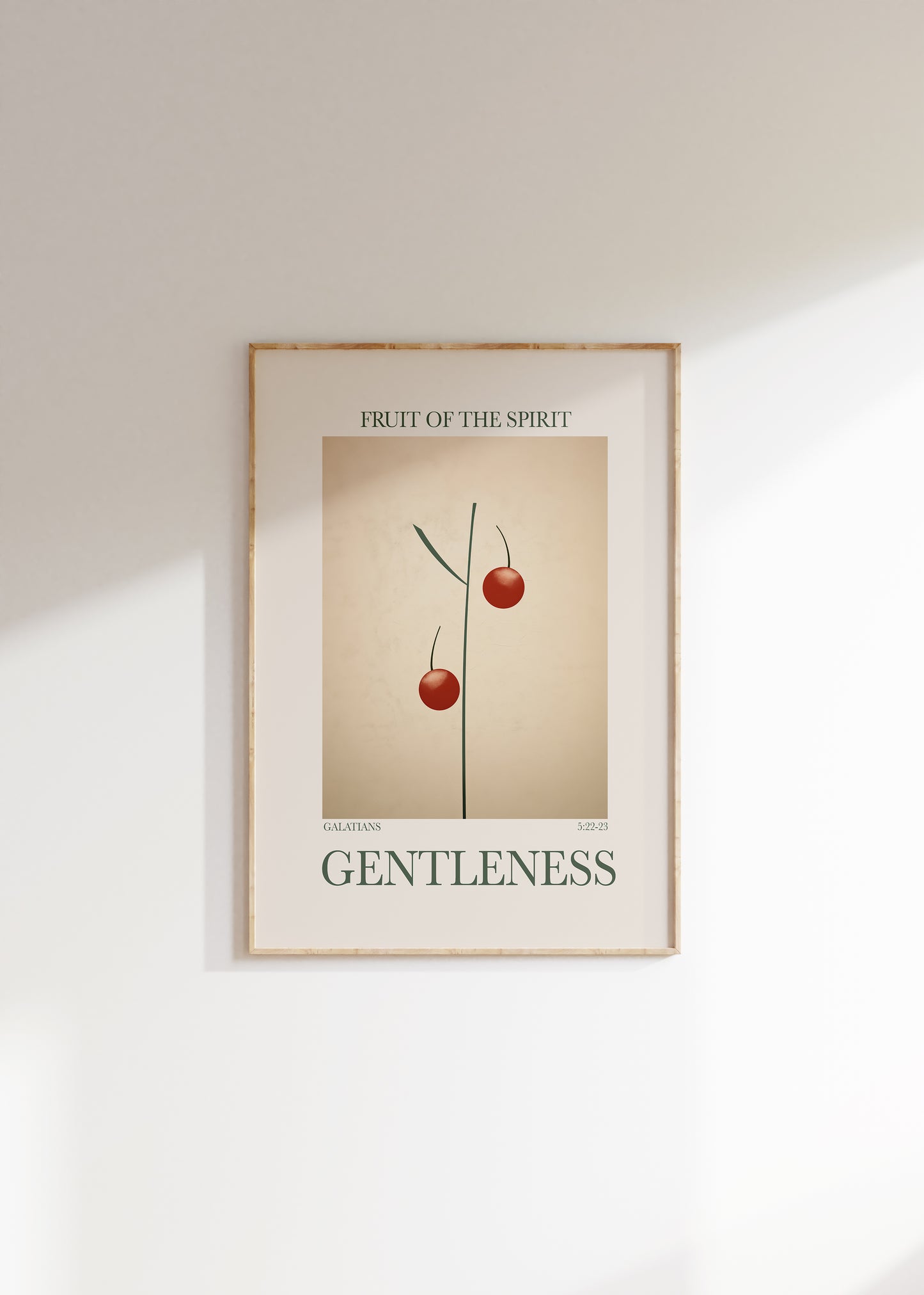 Fruit of the Spirit Print Set - Minimalist