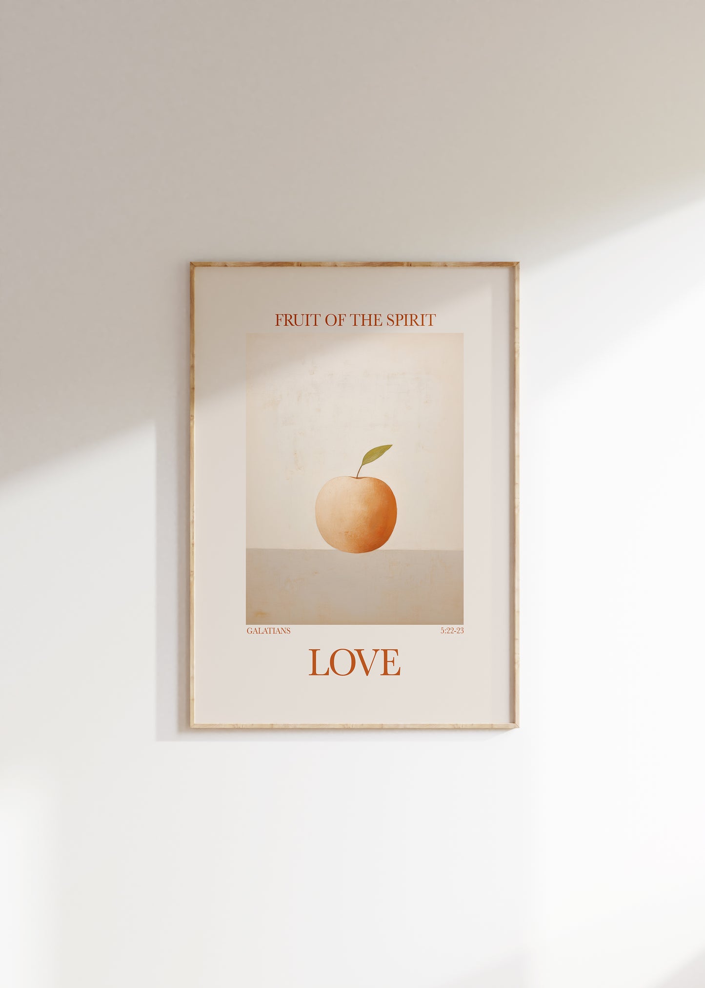 Fruit of the Spirit Print Set - Minimalist