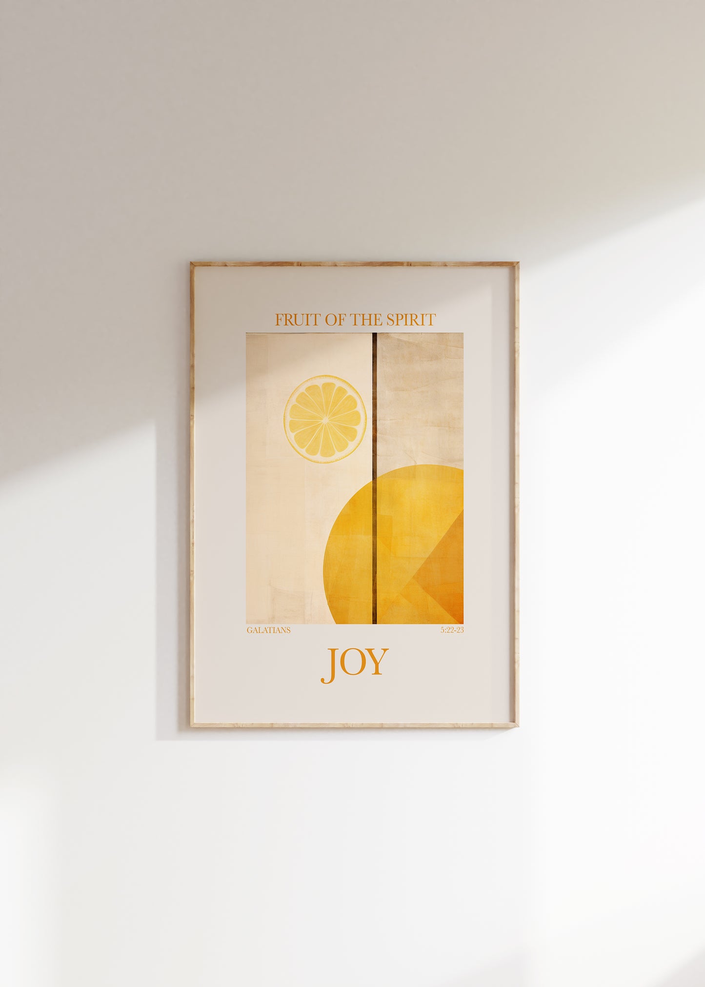 Fruit of the Spirit Print Set - Minimalist