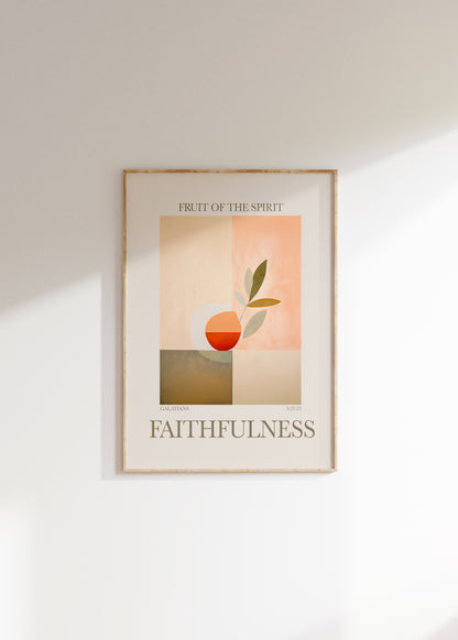 Fruit of the Spirit Print Set - Minimalist