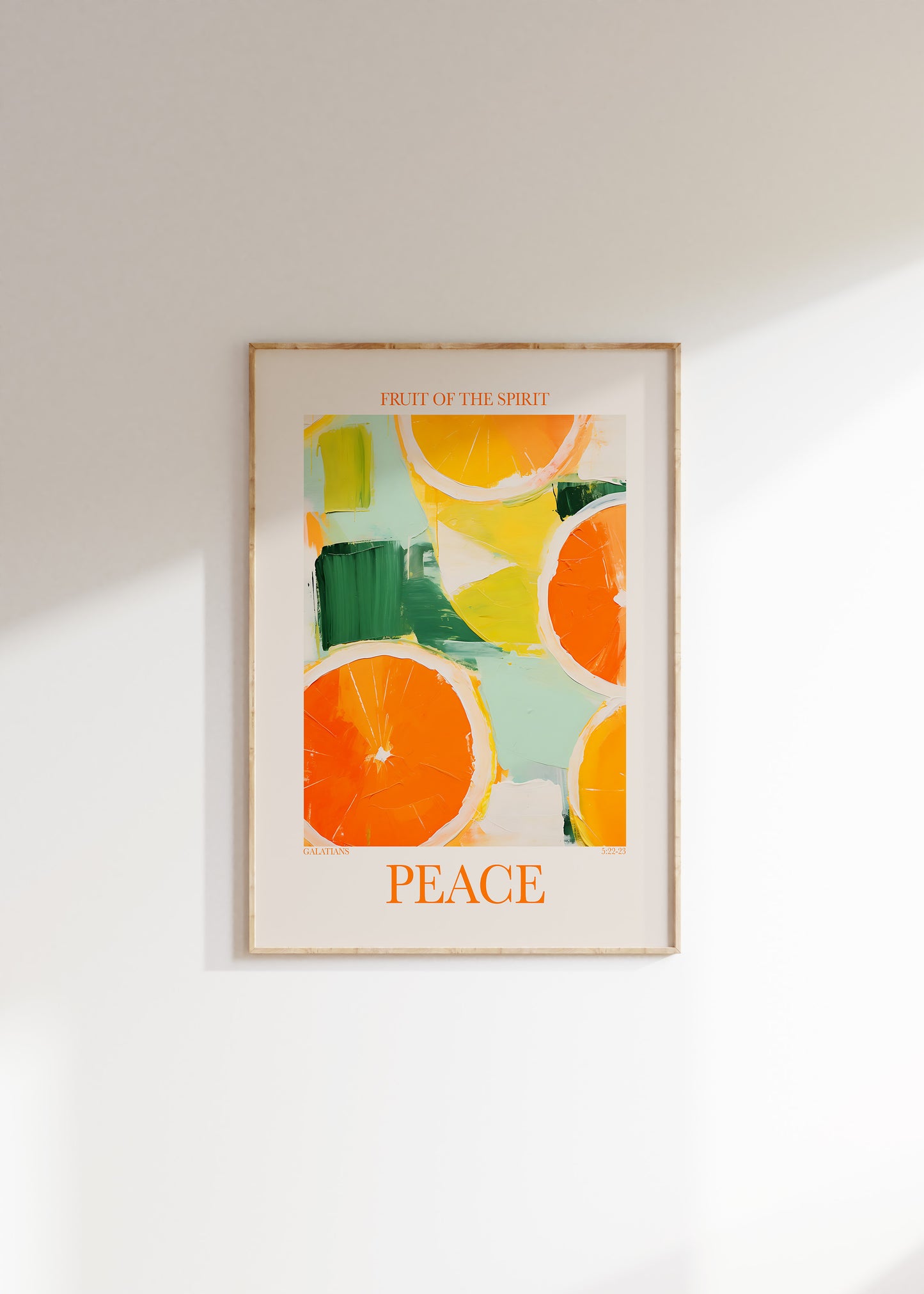 Fruit of the Spirit Print Set - Modern