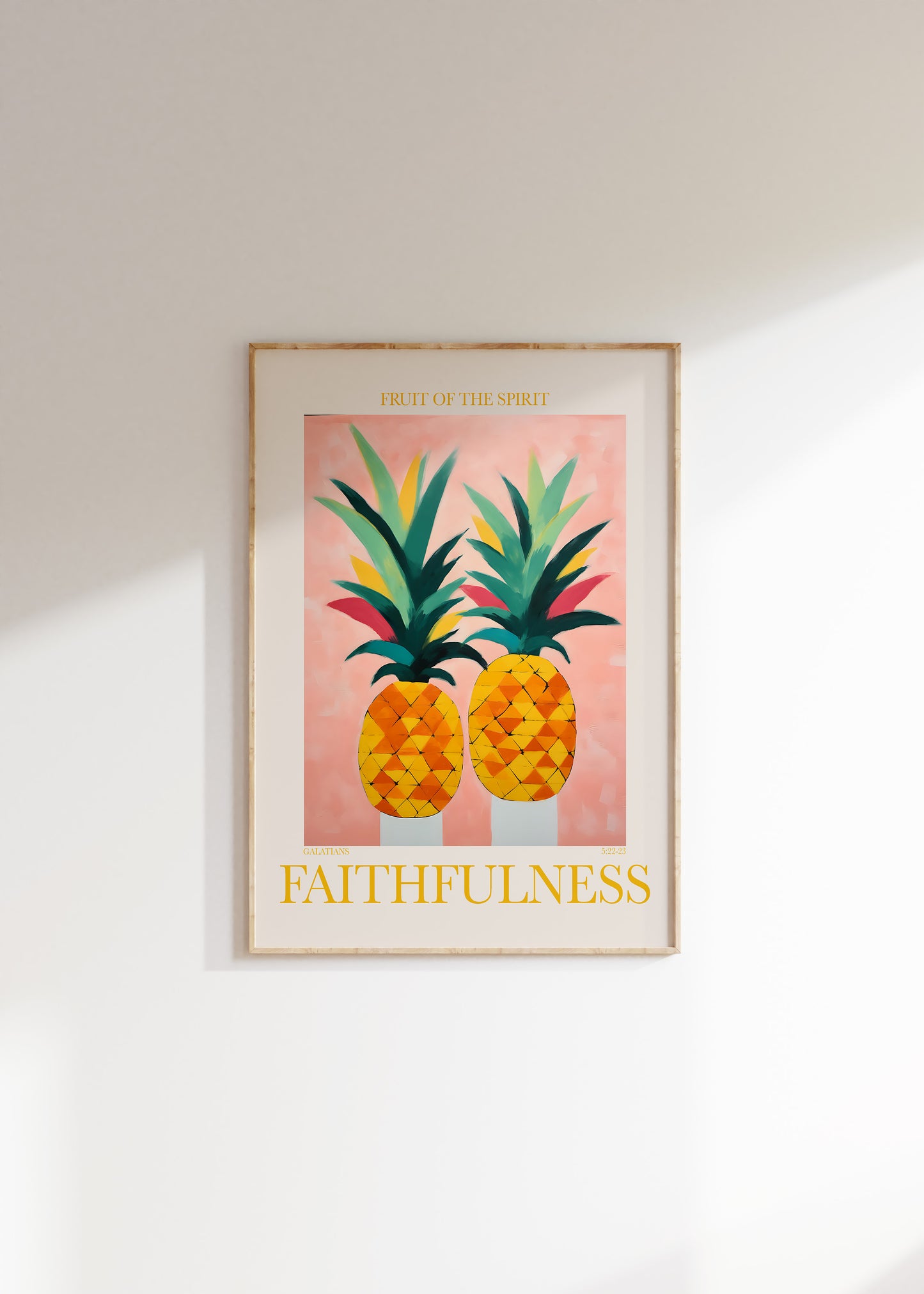 Fruit of the Spirit Print Set - Modern