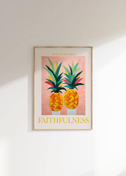 Fruit of the Spirit Print Set - Modern