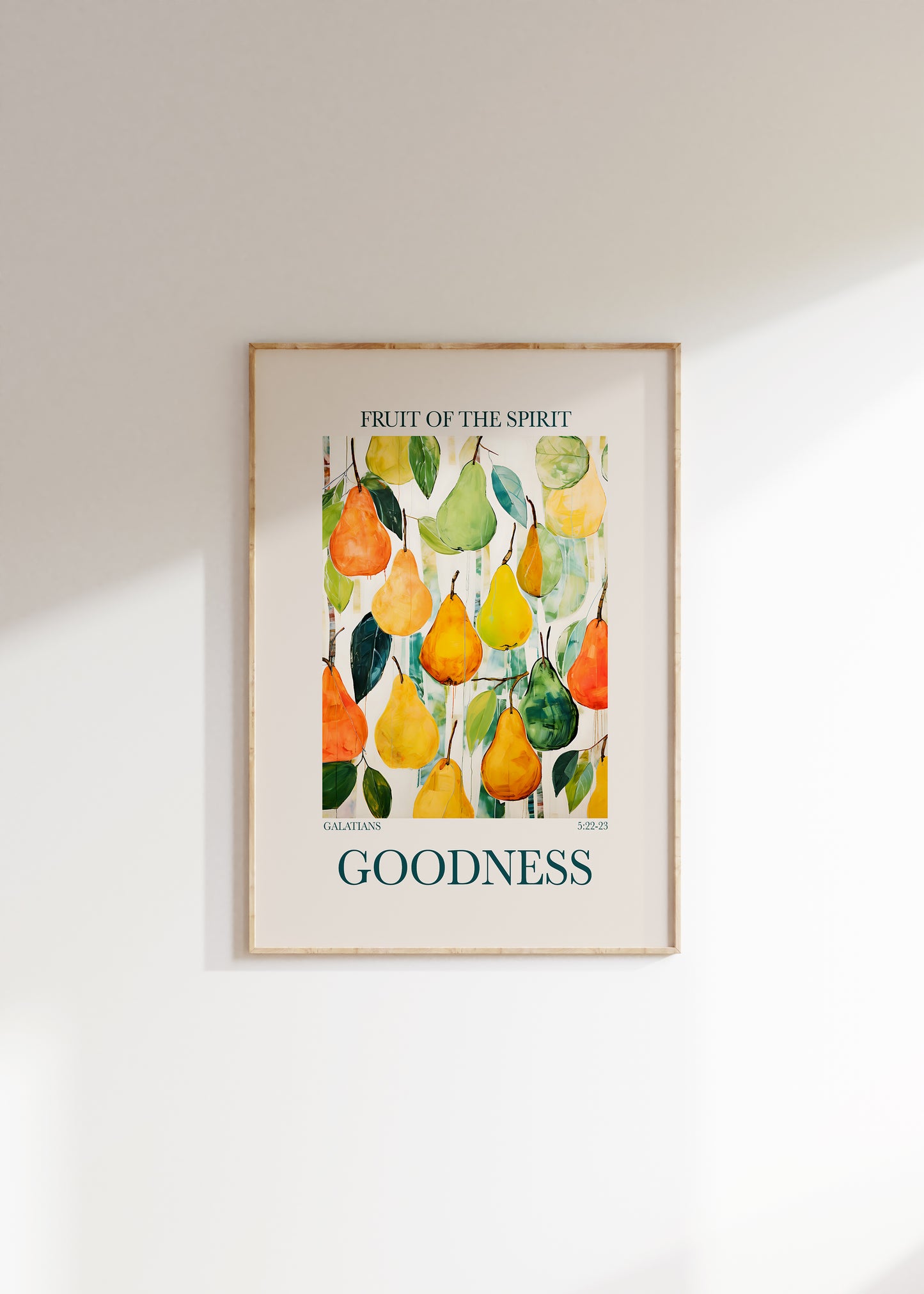 Fruit of the Spirit Print Set - Painted